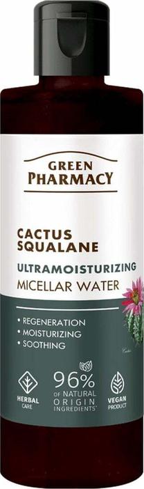 Micelārais ūdens Green Pharmacy Cactus Squalane Ultramoisturizing, 200 ml