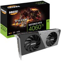 Vaizdo plokštė Inno3D GeForce RTX 4060 Ti Twin X2 N406T2-16D6-178055N, 16 GB, GDDR6