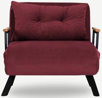 Sofa-lova Hanah Home Sando 1-Seat, raudona sp., 78 x 60 cm x 78 cm