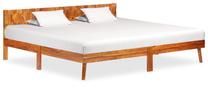 Lova dvigulė VLX Solid Sheesham Wood 288449, 200 x 200 cm, ruda sp., be čiužinio