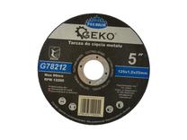 Griešanas disks Geko G78212, 125 mm x 1.2 mm x 22.23 mm