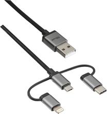 Laidas Trust, USB Type C/Micro USB/USB/Apple Lightning