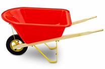 Игрушечная тачка Wheelbarrow, красный цв., 860 мм x 440 мм