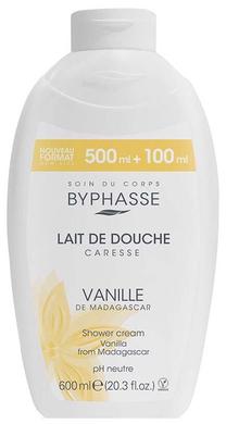 Kūno prausimosi želė Byphasse Caresse Vanilla, 600 ml