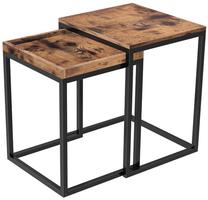 Kohvilaud Songmics, pruun v./must v., 45 cm x 40 cm x 55 cm