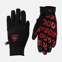 Cimdi, vīriešiem Rossignol Pro RLLMG08-301, melna krās./sarkana krās., M