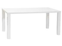 Stalas, balta sp., 160 cm x 90 cm x 75 cm