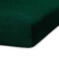 Paklodė Restilo Ruby, tamsiai žalia sp., 80/90 x 200 cm, su guma