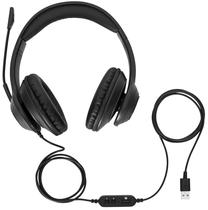 Laidinės ausinės Targus Wired Stereo Headset AEH102GL, juoda sp.