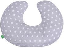 Pagalvė nėščiosioms Lulando Crescent Shaped Nursing Pillow, balta sp./pilka sp.