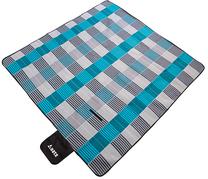 Stovyklavimo kilimėlis Yate Picnic Fleece Blanket 331840, mėlyna sp./pilka sp., 200 x 200 cm