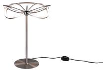 Настольные лампы Trio Charivari 521210107, LED, 26Вт, белый цв./никелевый цв.