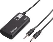 Adapteris Hama Twin USB, 3.5 mm x 2, melna krās.