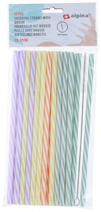 Salmiņi Alpina, 28 cm, plastmasa, daudzkrāsaina, 25 gab.