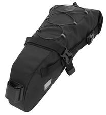 Dviračio krepšys Sahoo Bike Bag Under The Bicycle Seat With Zip 131385, polivinilchloridas (pvc), juoda sp.