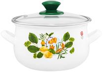 Katls Emalia Olkusz Pigwa, Ø20 cm, 3.8 l, balta krās.