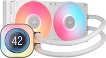Vandens aušintuvas procesoriui Corsair iCUE LINK TITAN 240 RX LCD RGB, 277 mm x 52 mm