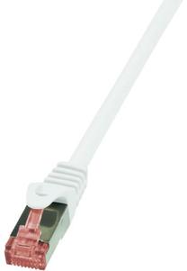 Провод Logilink CAT6 S/FTP RJ-45 8P8C, RJ-45 8P8C, 1.5 м, белый цв.
