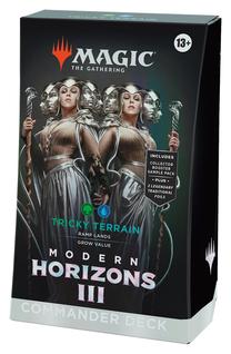 Kortų žaidimas Wizards of the Coast Magic: The Gathering Tricky Terrain Commander Deck, EN