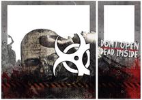 Uzlīme Stealkey Customs Lian Li O11D XL - Dead Inside, daudzkrāsaina