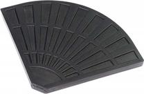 Lauko skėčio pagrindas 4Living, 50 cm x 50 cm, juoda sp.