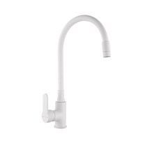 Virtuvinis maišytuvas Invena Weria Plus BZ-38-002-L, balta sp.