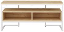 ТВ стол Kalune Design Merrion, коричневый цв./белый цв., 35 см x 110 см x 49.9 см