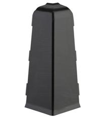 Наружный угол плинтуса Salag SG75 SG7B15, черный цв.