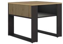 Kavos staliukas Modern P Mini Slim, ąžuolo sp., 58 cm x 58 cm x 50 cm