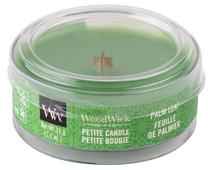Свеча, ароматическая WoodWick Petite Candle Palm Leaf, 6 - 8 час, 31 г, зеленый цв.