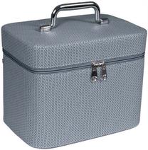 Lagaminas kosmetikai Top Choice 99144, žydra sp., 13 x 14