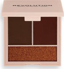 Veido kontūravimo paletė Makeup Revolution London Contour Compact, ruda sp., deep, 7 g