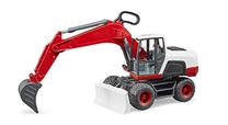 Žaislinis ekskavatorius Bruder Mobile Excavator 03411, 1:16, raudona sp.