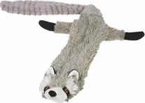 Rotaļlieta sunim, plīša manta Nobby Raccoon, 91 cm, pelēka krās.