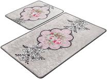 Vonios kilimėlių rinkinys Foutastic Rosas 359CHL2475, įvairių spalvų, 100 cm x 60 cm