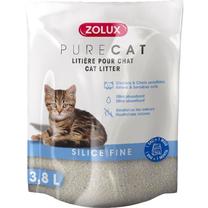 Kačių kraikas Zolux Purecat, silikoninės granulės, 3.8 l