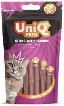 Skanėstas katėms Uniq Sticks With Taurine, jautiena, 0.050 kg