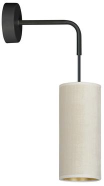 Valgusti seinale Emibig Bente K1 1059/K1, E14, 1 x 15 W, valge v. / must v., 10 x 24 cm
