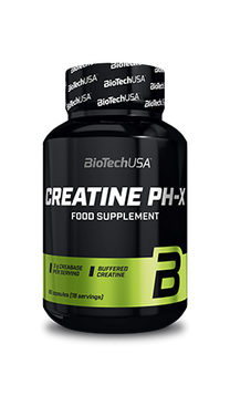 Kreatinas BioTech USA Creatine PH-X, 90 vnt.