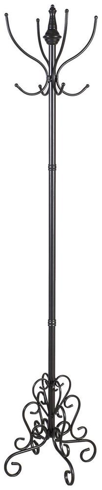 Drabužių kabykla Home4you Amanda 83501, 180 cm, juoda sp.