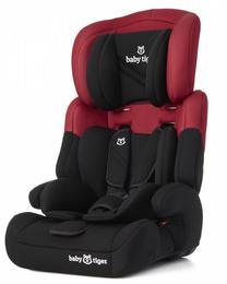 Automobilinė kėdutė Baby Tiger Mali, raudona sp., 9 - 36 kg