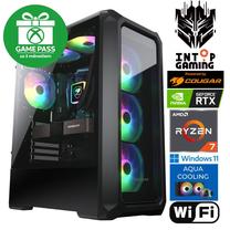 Stacionarus kompiuteris Intop RM87171WH AMD Ryzen 7 5700X, DDR4 16 GB, SSD 500 GB, Nvidia GeForce RTX5050 8 GB GDDR6, Windows 11 Home