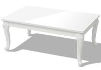 Kohvilaud VLX, valge v., 100 cm x 60 cm x 42 cm