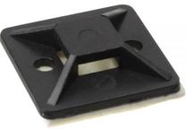 Ohne Hersteller Mounting Base for Cable Ties 4.5mm x 10 Black