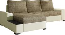Kampinė sofa Negro Berlin 03, Soft 33, šviesiai ruda sp., kairinė, 160 x 245 cm x 90 cm