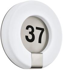 Sieninis lauko šviestuvas Eglo Marchesa, 15W, LED, IP44, balta sp./juoda sp., 30 cm x 7 cm
