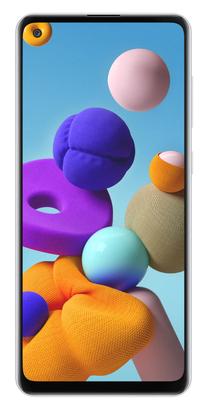 Mobilais telefons Samsung Galaxy A21s, 32 GB, balts krās.