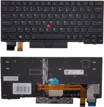 Nešiojamų kompiuterių klaviatūra Lenovo KB314874 for Lenovo Thinkpad X13, with Trackpoint with Backlight US, Anglų (US), juoda sp.