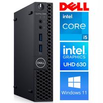 Stacionarus kompiuteris Dell RM83182, atnaujintas Intel Core i5-8500T, DDR4 8 GB, SSD 512 GB, Intel UHD Graphics 630 Dynamic, Windows 11 Pro OptiPlex 3060 Micro