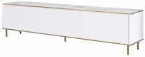 TV skapītis Kalune Design Imaj, zelta krās./marmora krās., 35 cm x 180 cm x 45.2 cm